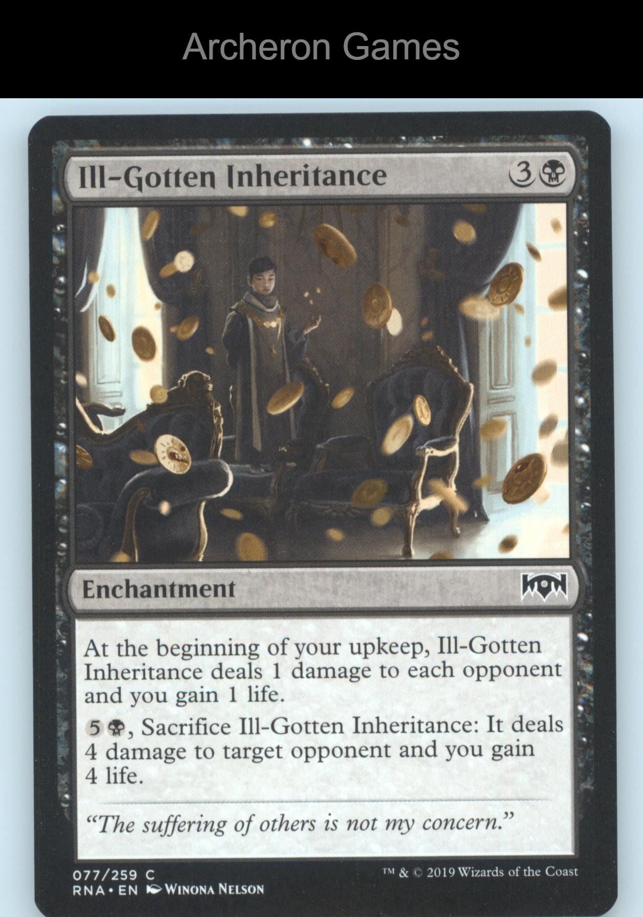 Ill-Gotten Inheritance 077/259 C MTG Card The List Reprints