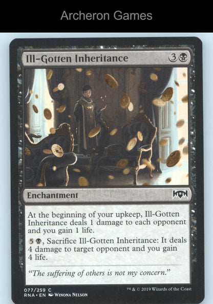 Ill-Gotten Inheritance 077/259 C MTG Card The List Reprints