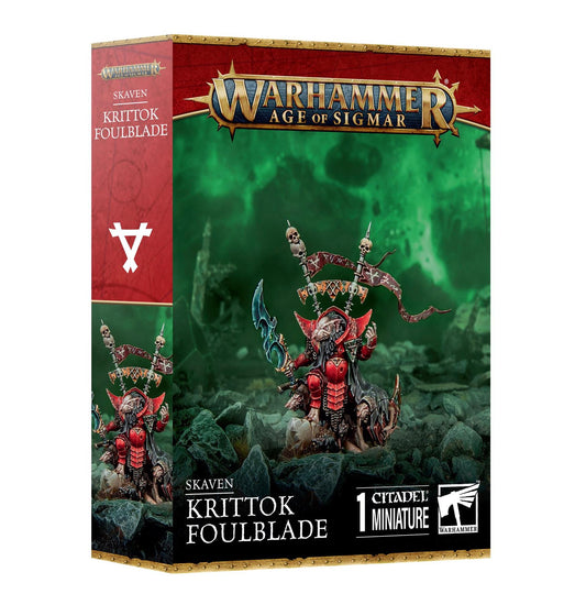 Krittok Foulblade - Skaven - Warhammer Age of Sigmar - Available From 21/09/24