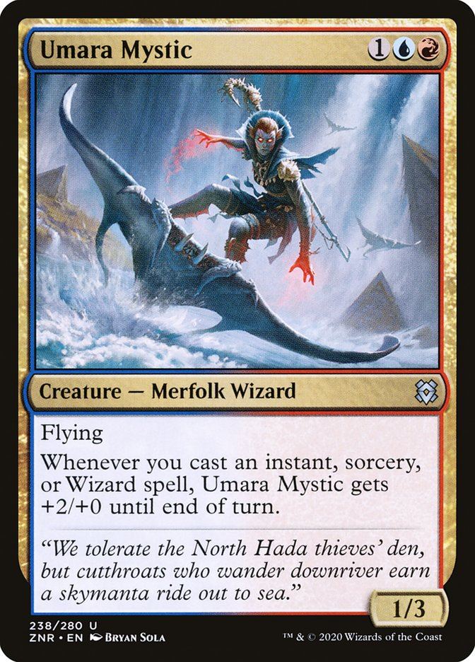 Umara Mystic - Zendikar Rising znr