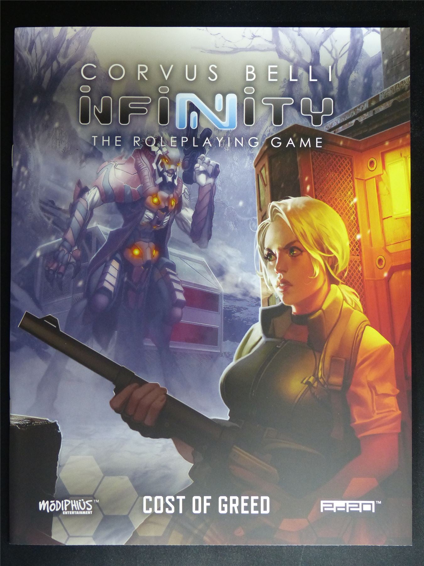 Infinity: Cost of Greed - 2D20 Roleplay Softback #47V