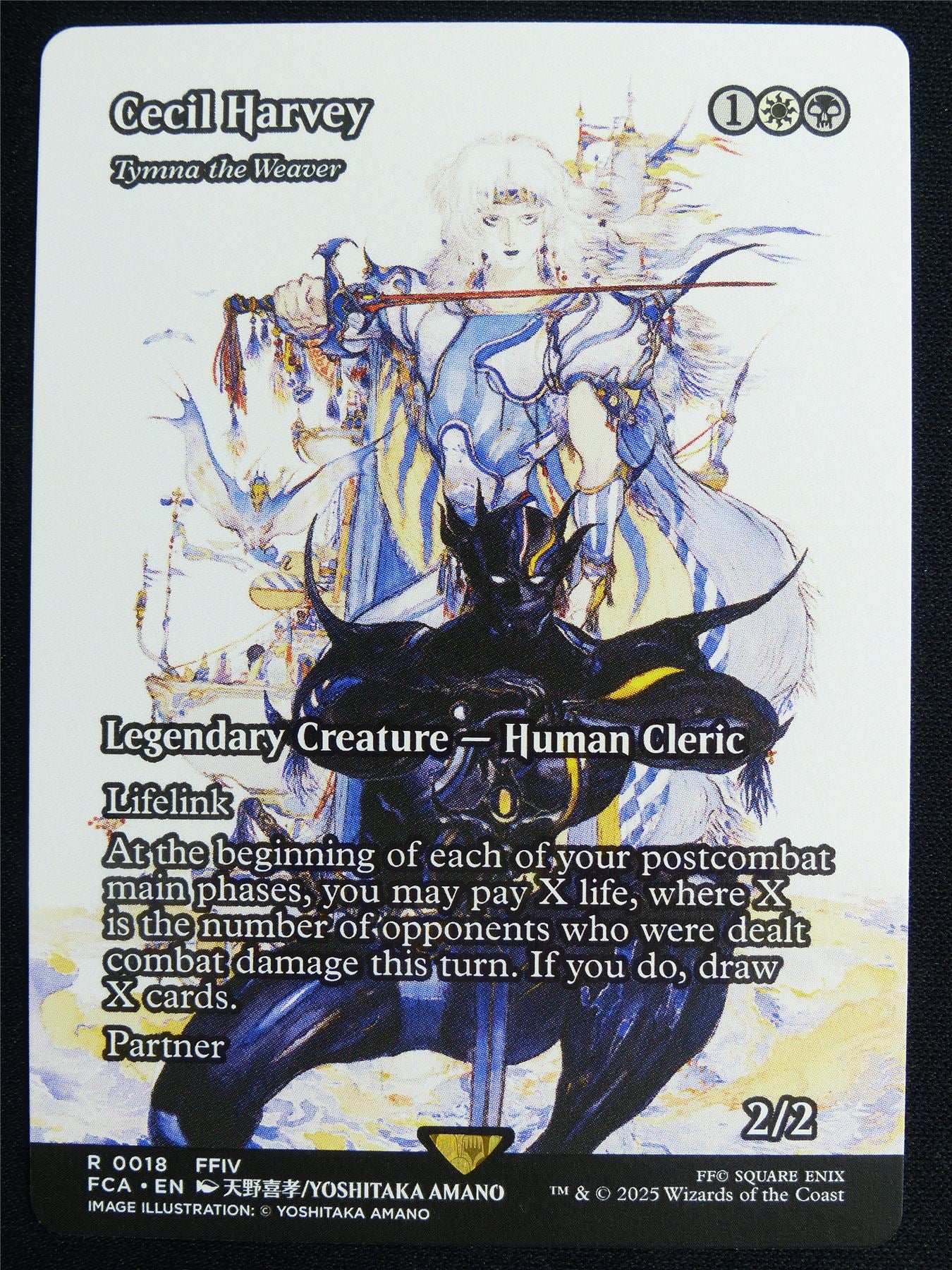 Cecil Harvey / Tymna the Weaver Borderless - FIN - Mtg Card #4JY