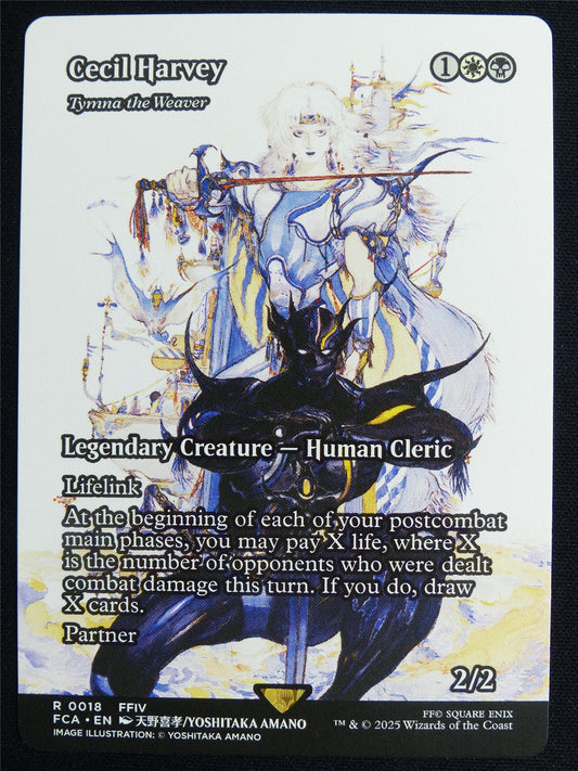 Cecil Harvey / Tymna the Weaver Borderless - FIN - Mtg Card #4JY