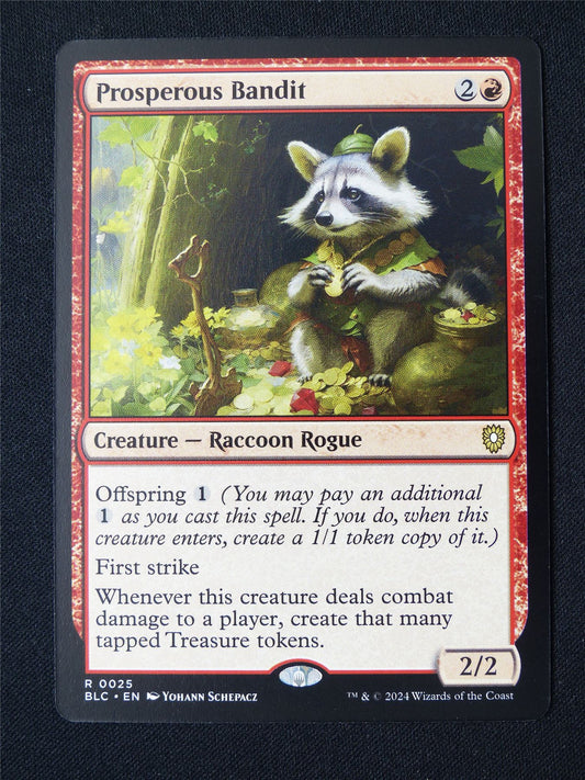 Prosperous Bandit - BLC - Mtg Card #2XX