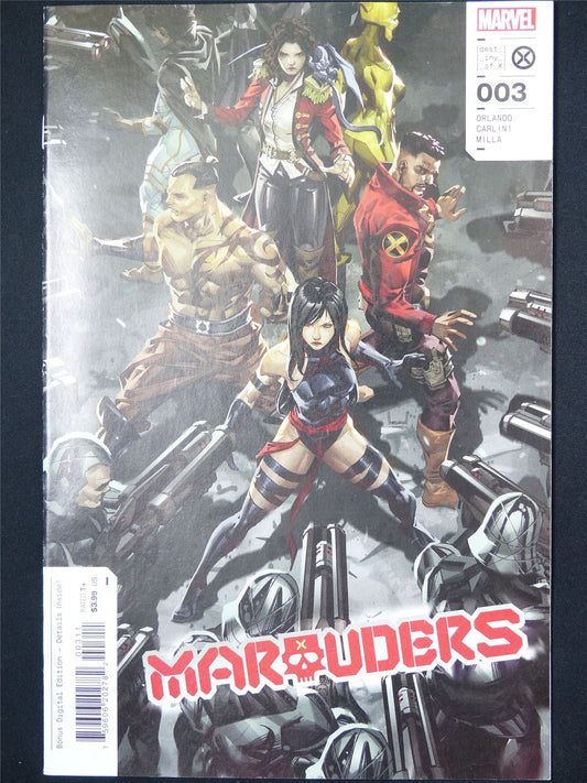 MARAUDERS #3 - B&B Marvel Comic #7Q4