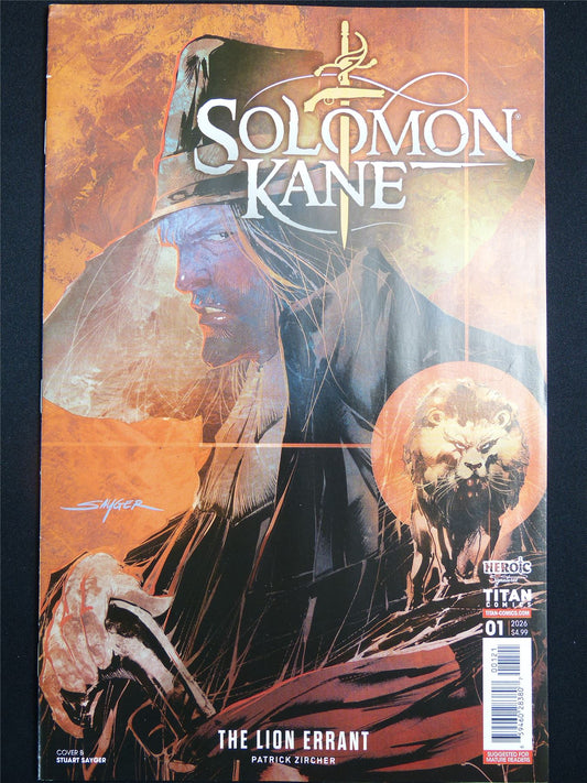 SOLOMON Kane: The Lion Errant #1 Cvr B - Jul 2026 Titan Comic #2QA
