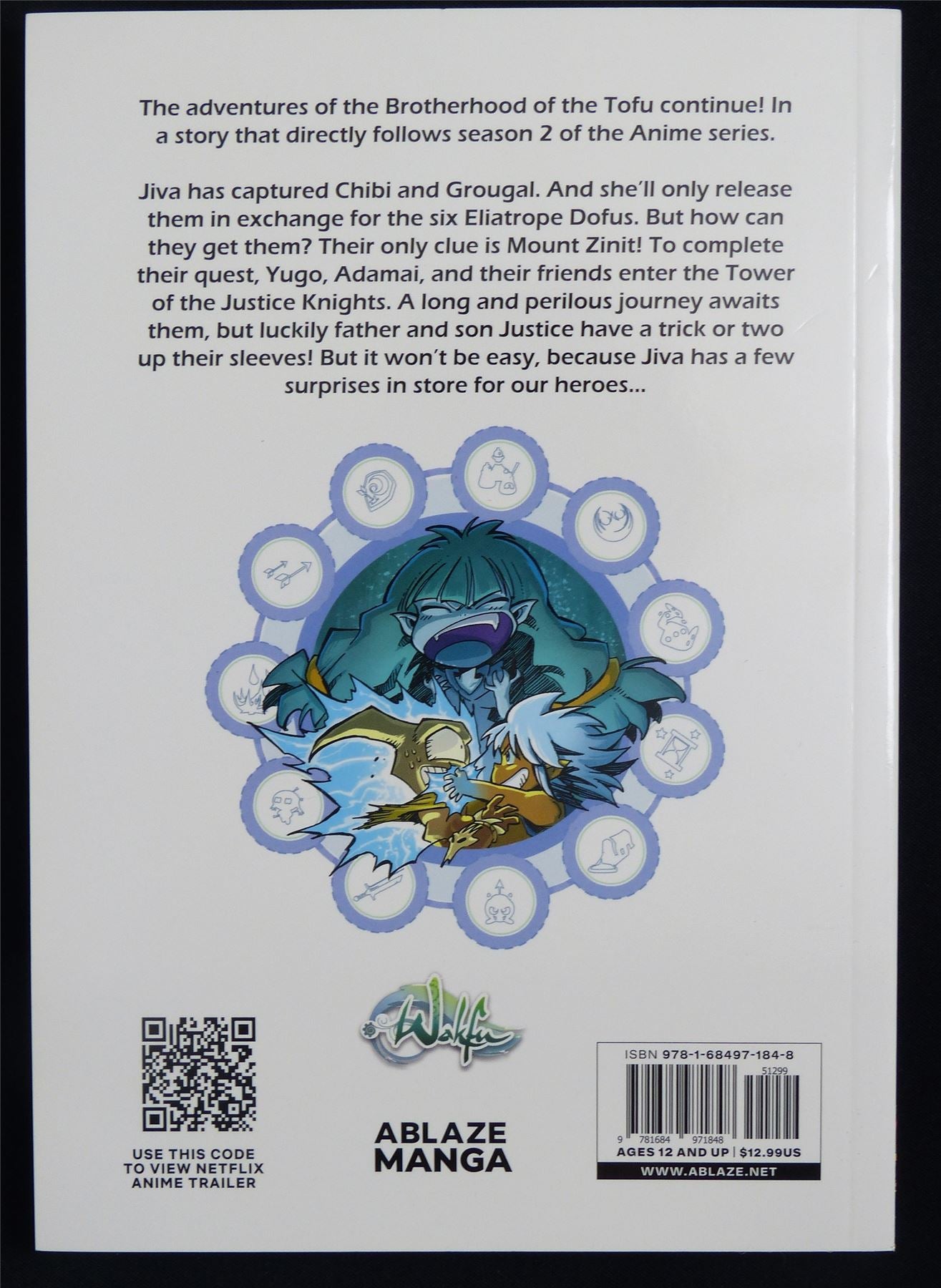 Wakfu volume 2 - Ablaze Manga Softback #1F7