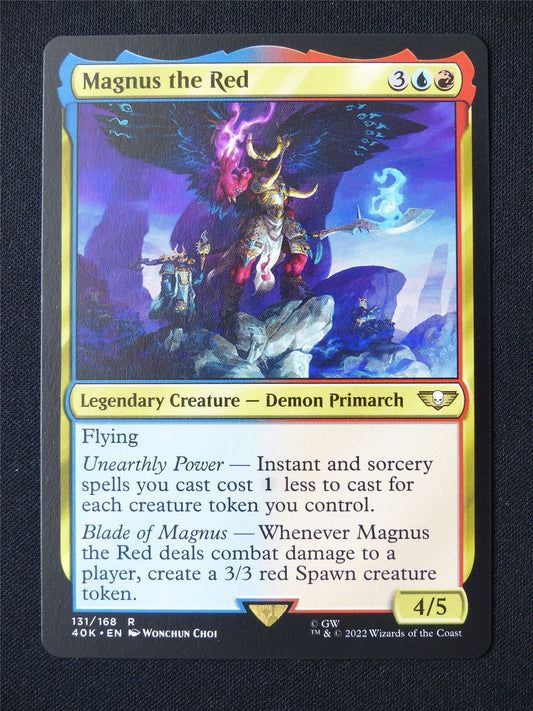 Magnus the Red - 40K - Mtg Card #2UG