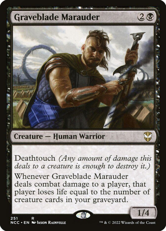 Mtg: NCC : Graveblade Marauder -  - NM