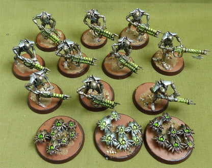 Necron Warriors painted - Necrons - Warhammer 40K #407
