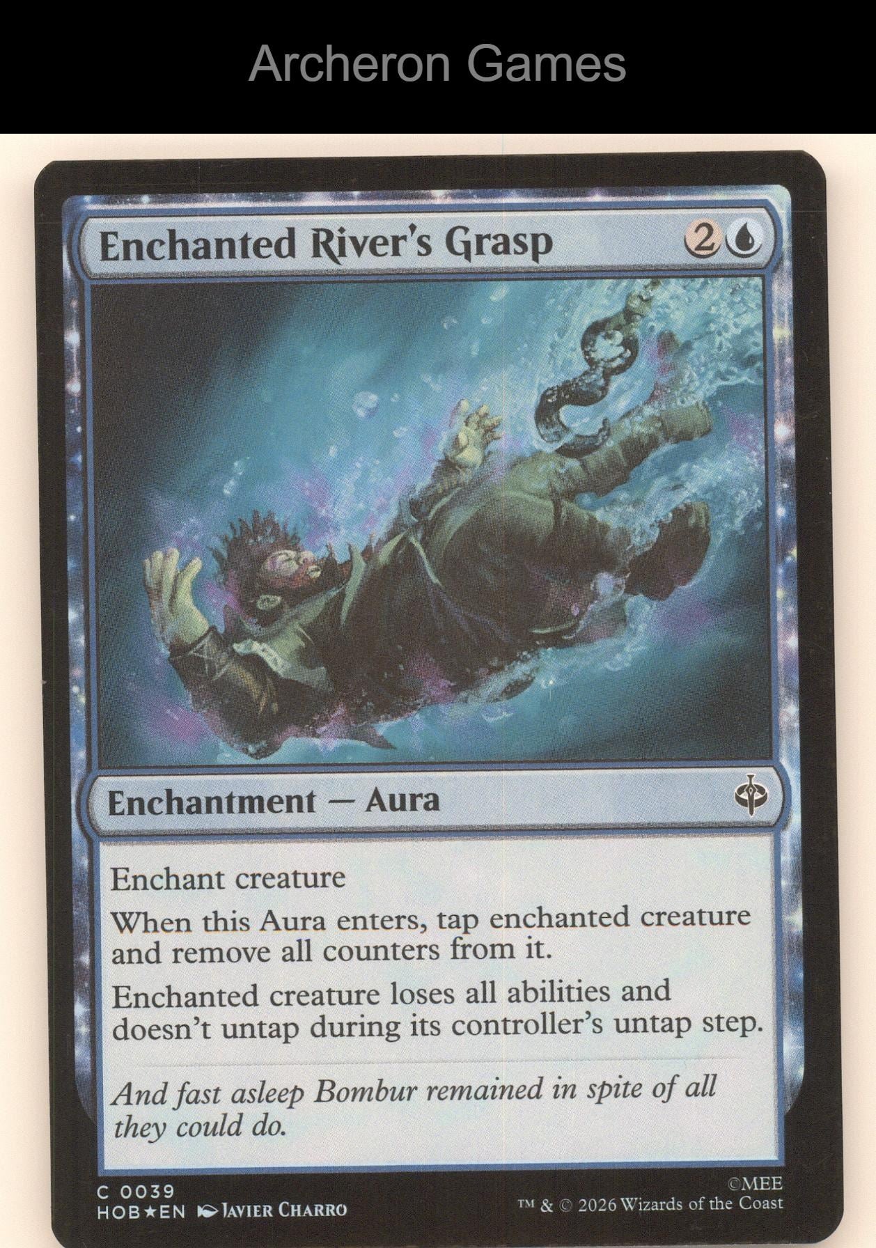 Enchanted River's Grasp HOB 39 C MTG Card The Hobbit
