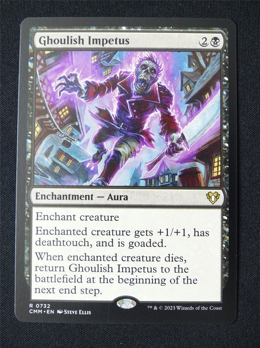 Ghoulish Impetus - CMM - Mtg Card #13B
