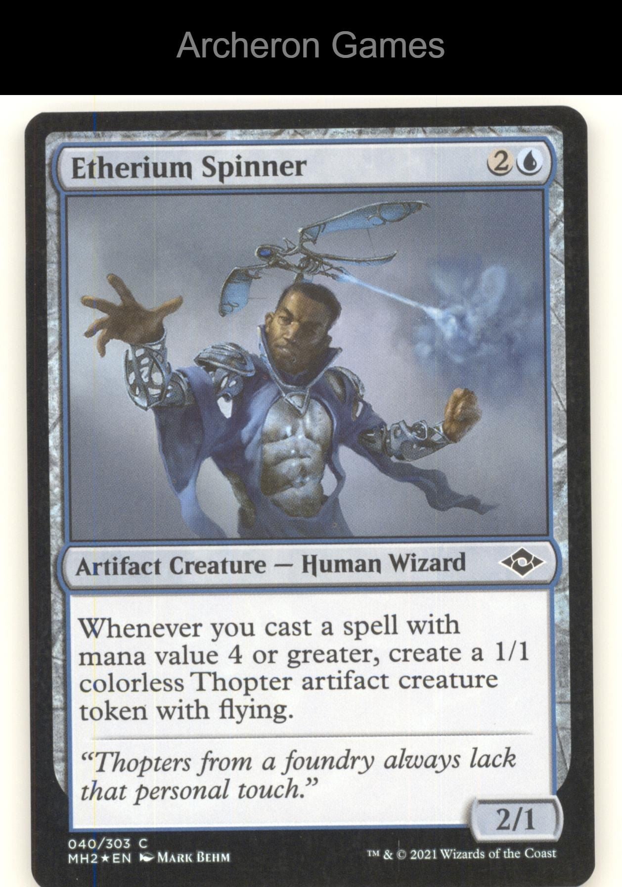 Etherium Spinner 40 C MTG Card Modern Horizons 2