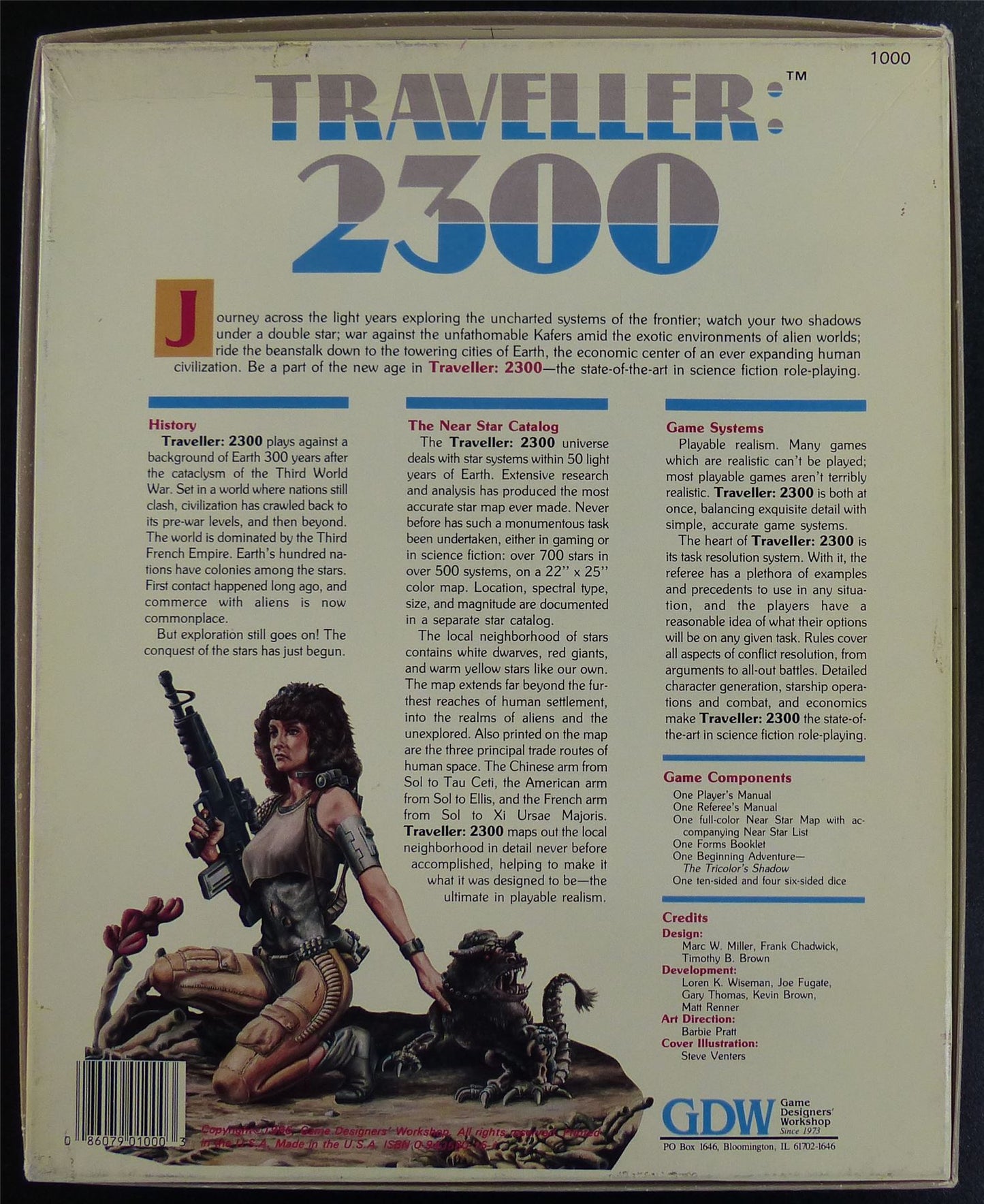 Traveller: 2300 Mankind Discovers the Stars OOP - Game Designers' Workshop #222