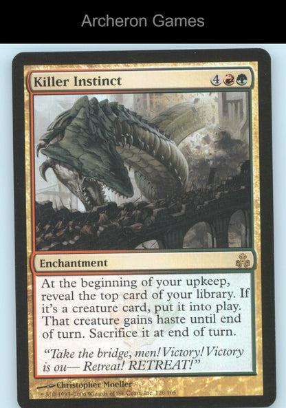 Killer Instinct 120 R MTG Card Guildpact