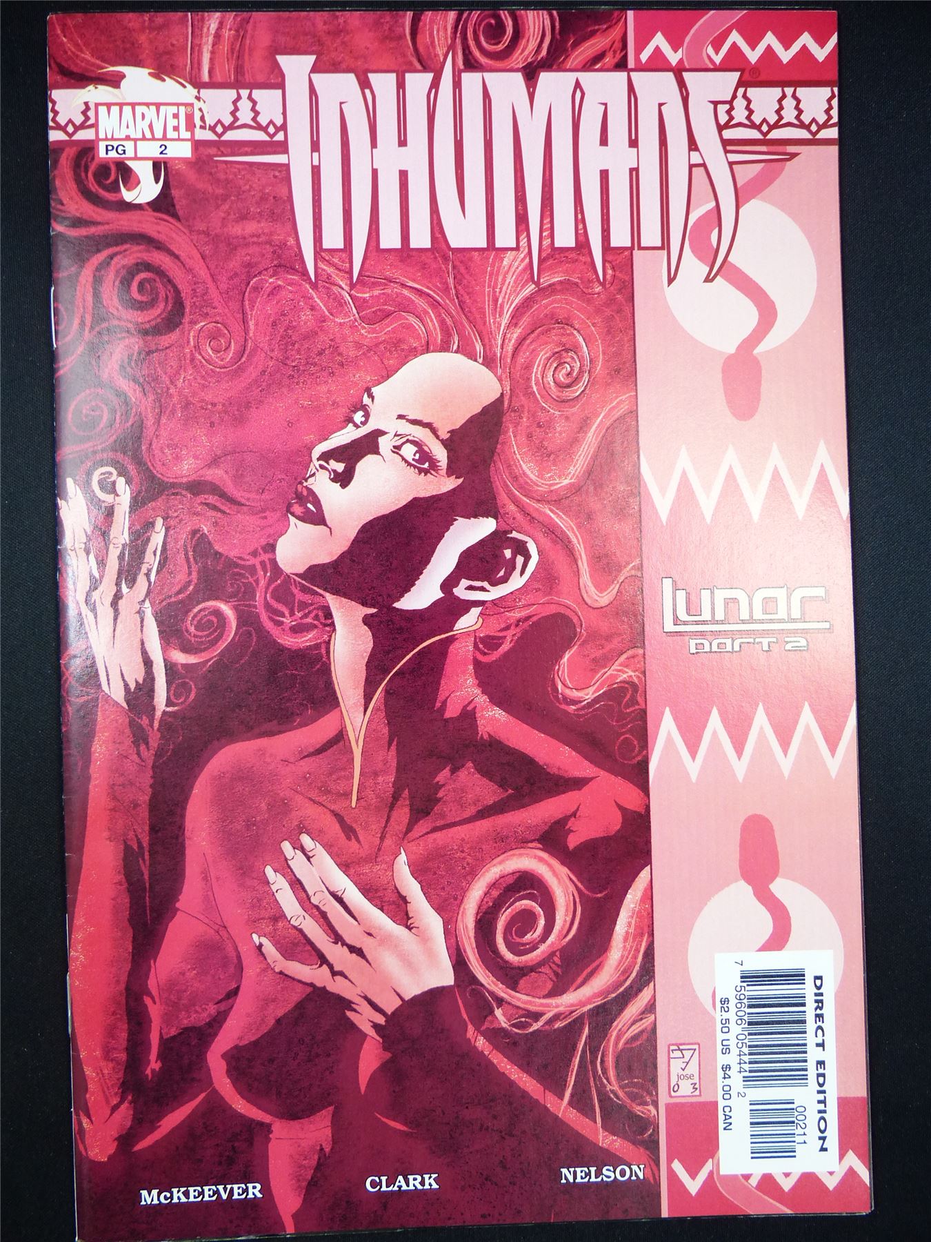 INHUMANS #2 - Marvel Comic #3GU