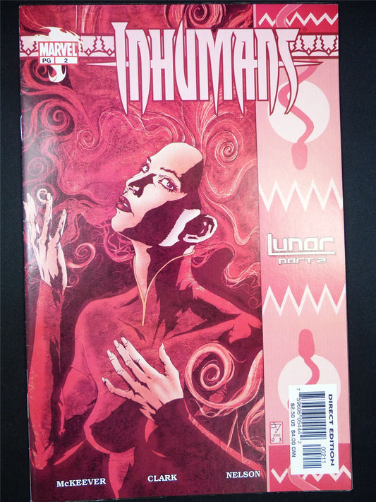 INHUMANS #2 - Marvel Comic #3GU