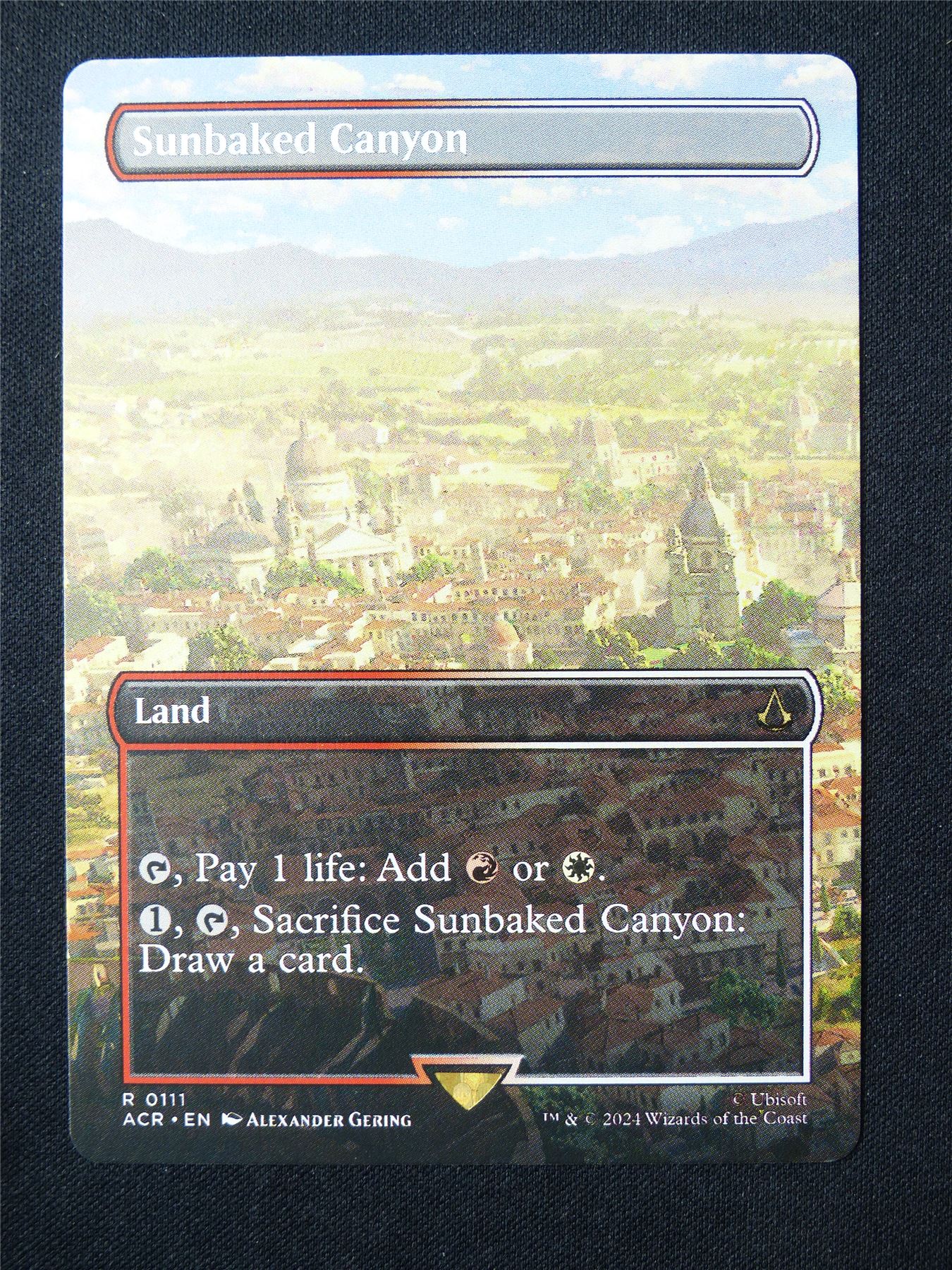 Sunbaked Canyon Borderless - ACR - Mtg Card #5GJ