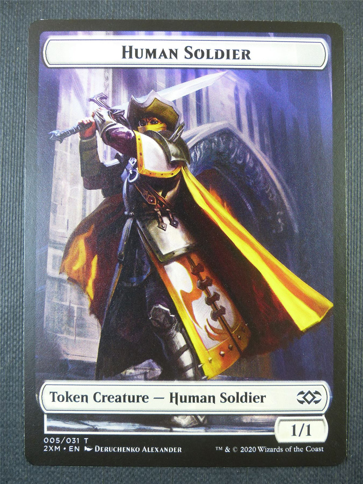 Human Soldier Token - Mtg Card #607