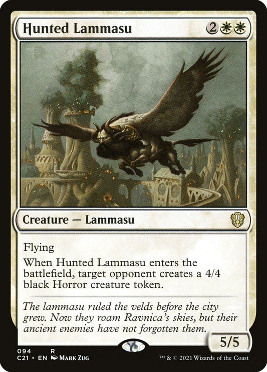 Mtg: C21 : Hunted Lammasu -  - NM