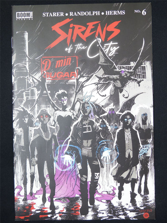 SIRENS of the City #6 - B&B Boom! Comic #8LV