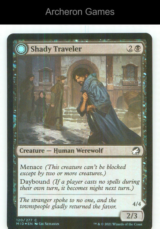 Shady Traveler MID 120 C MTG Card NM/EX+ Foil