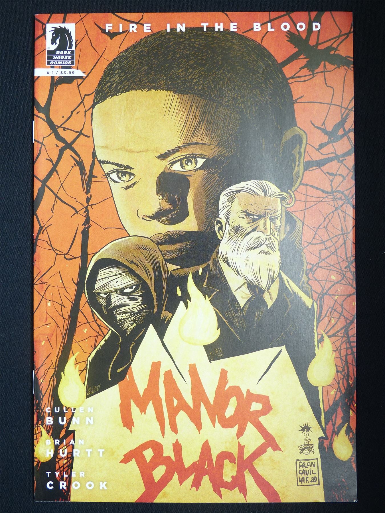MANOR Black: Fire in the Blood #1 - Dark Horse Comic #6L0