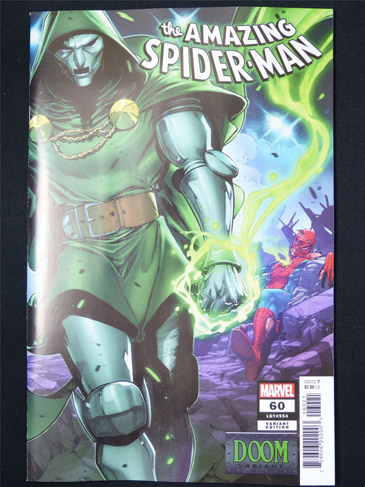 The Amazing SPIDER-MAN #60 Doom Variant - B&B Dec 2024 Marvel Comic #3KU