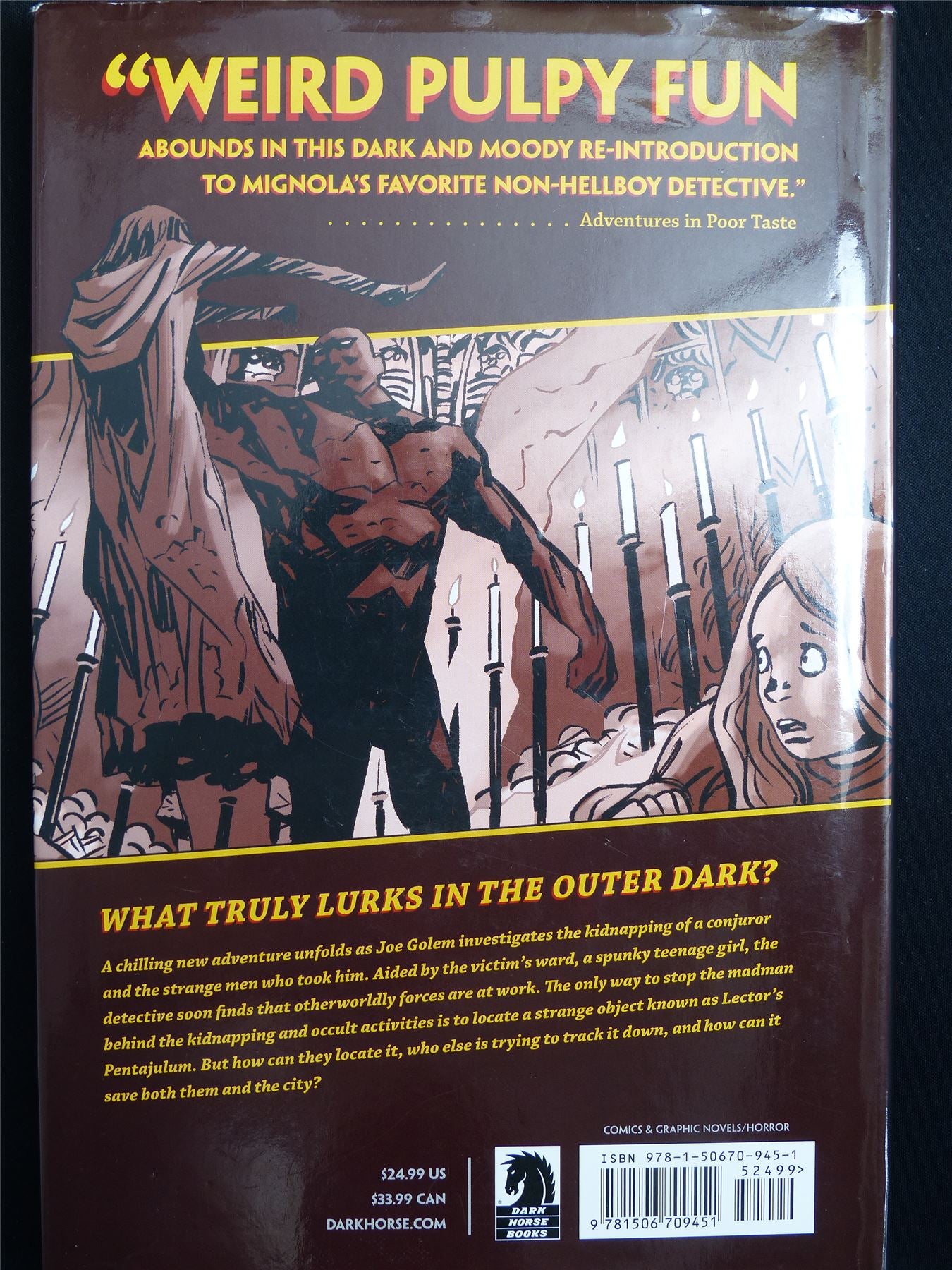 Joe Golem Occult Detective: The Drowning City - Dark Horse Graphic Hardback #2VN