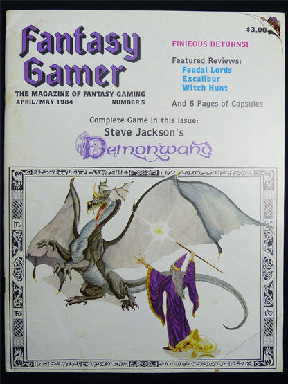 Fantasy Gamer Magazine: Demonwand #5 - Roleplaying Magazine #2MX