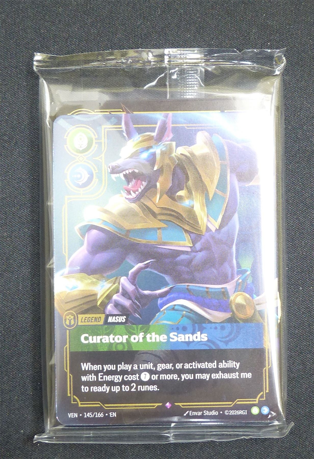 Nasus Curator of the Sands Vendetta Pre-Release Deck - Riftbound Card #2TZ