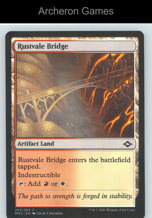 Rustvale Bridge MH2 253 C MTG Card NM/EX+