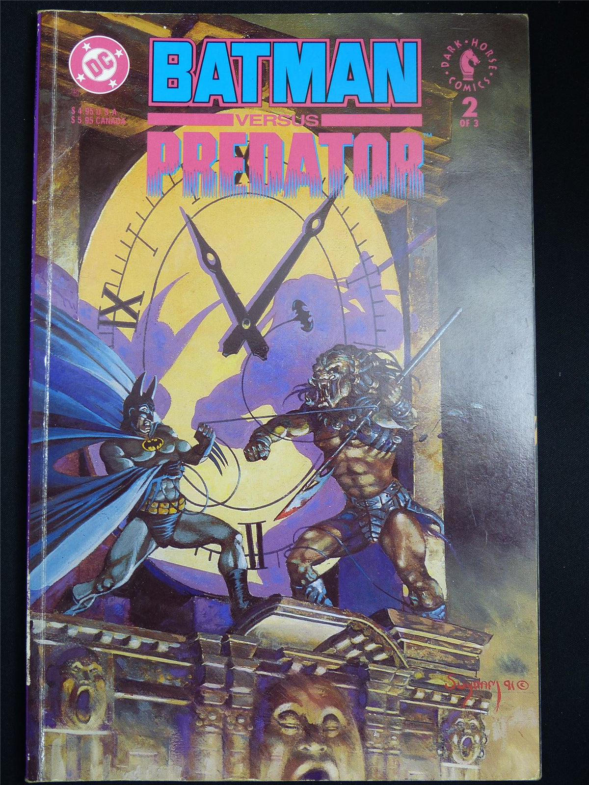 BATMAN versus Predator #2 Cvr A - DC Comic #3X7