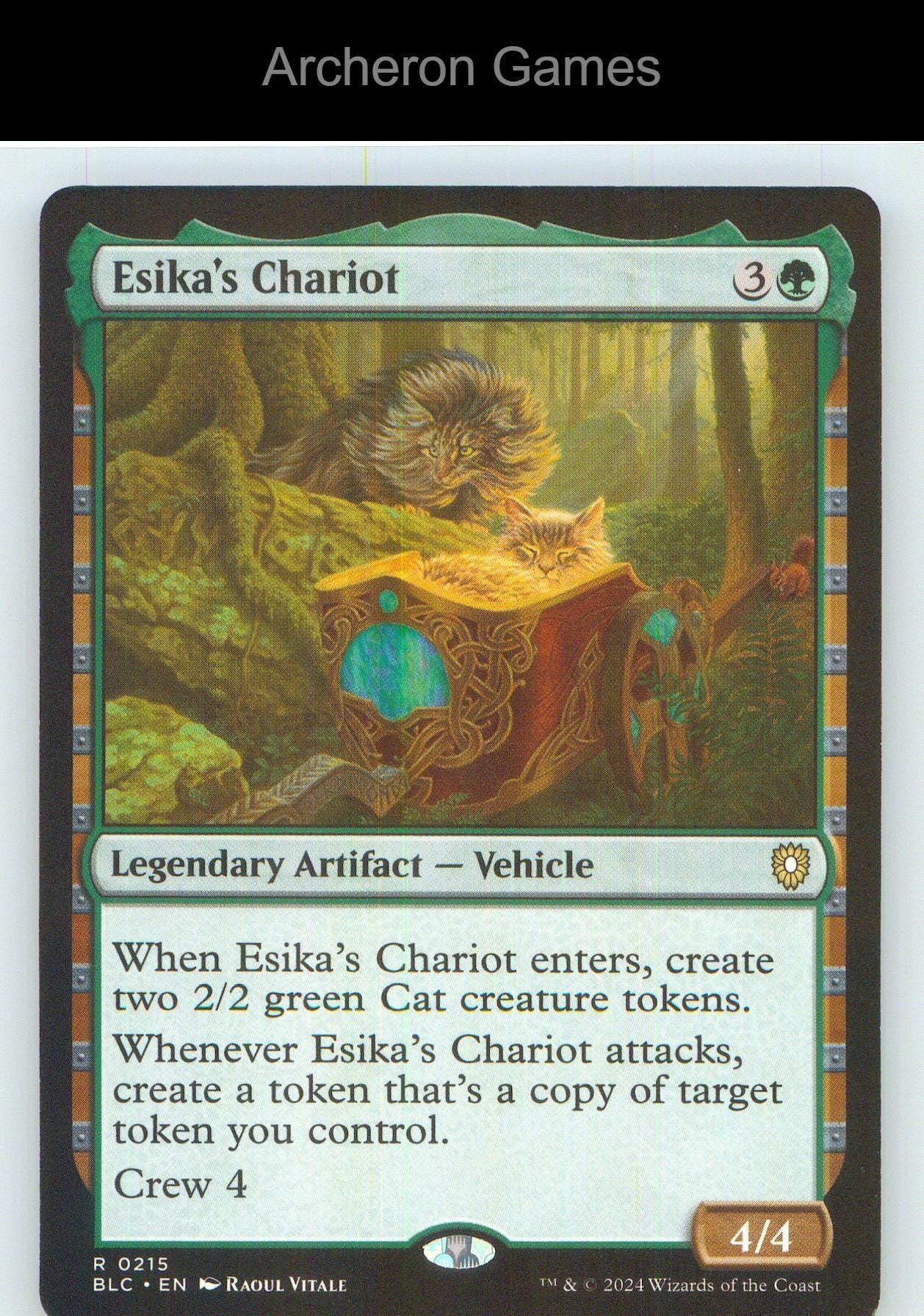 Esika's Chariot BLC 215 R MTG Card NM/EX+