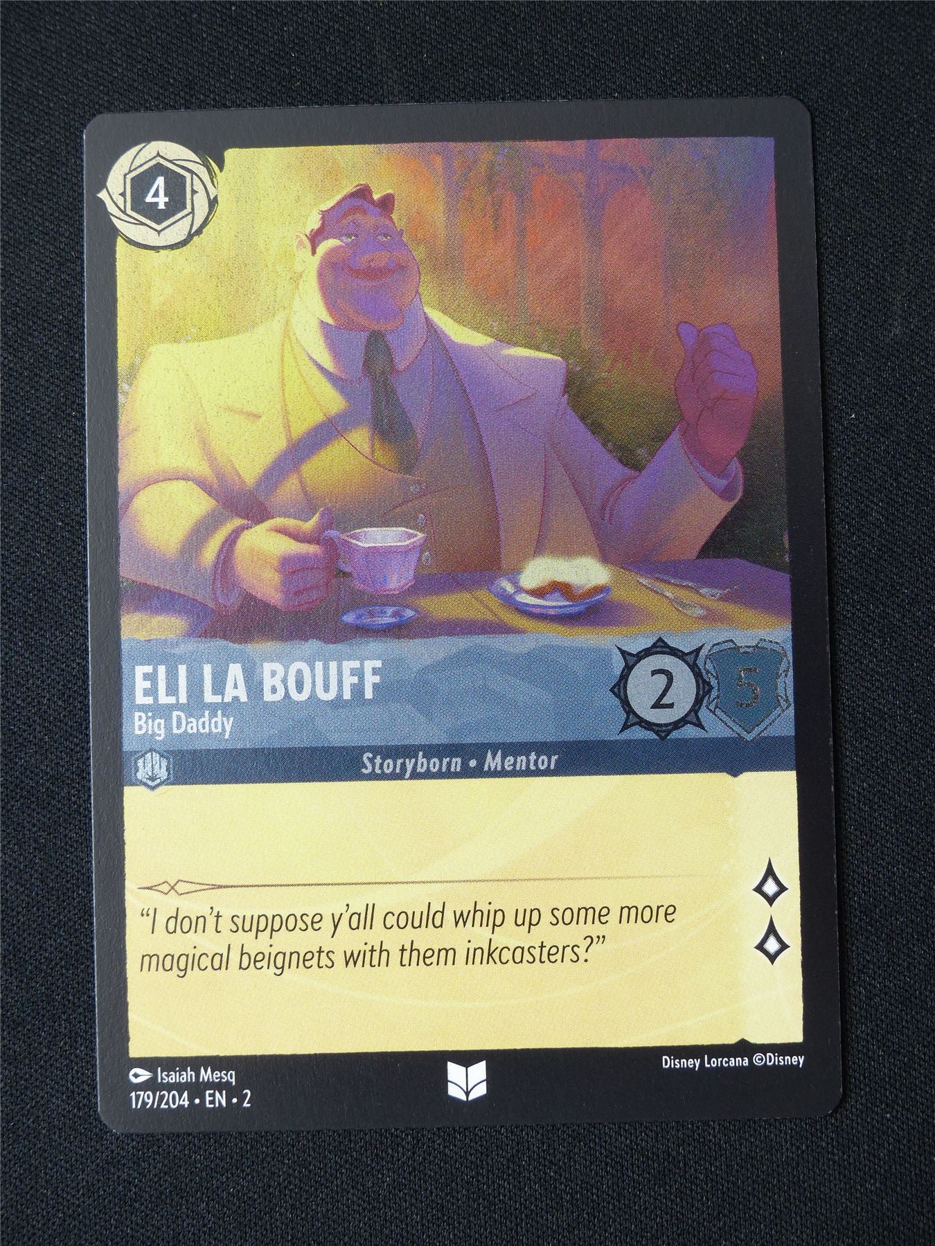 Eli La Bouff 179/204 Foil - Lorcana Card #3DI