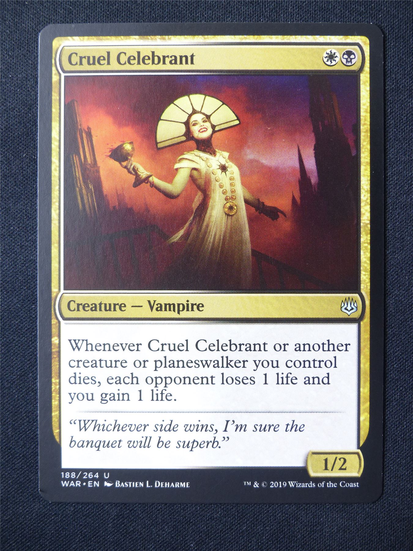 Cruel Celebrant - WAR - Mtg Card #5EK