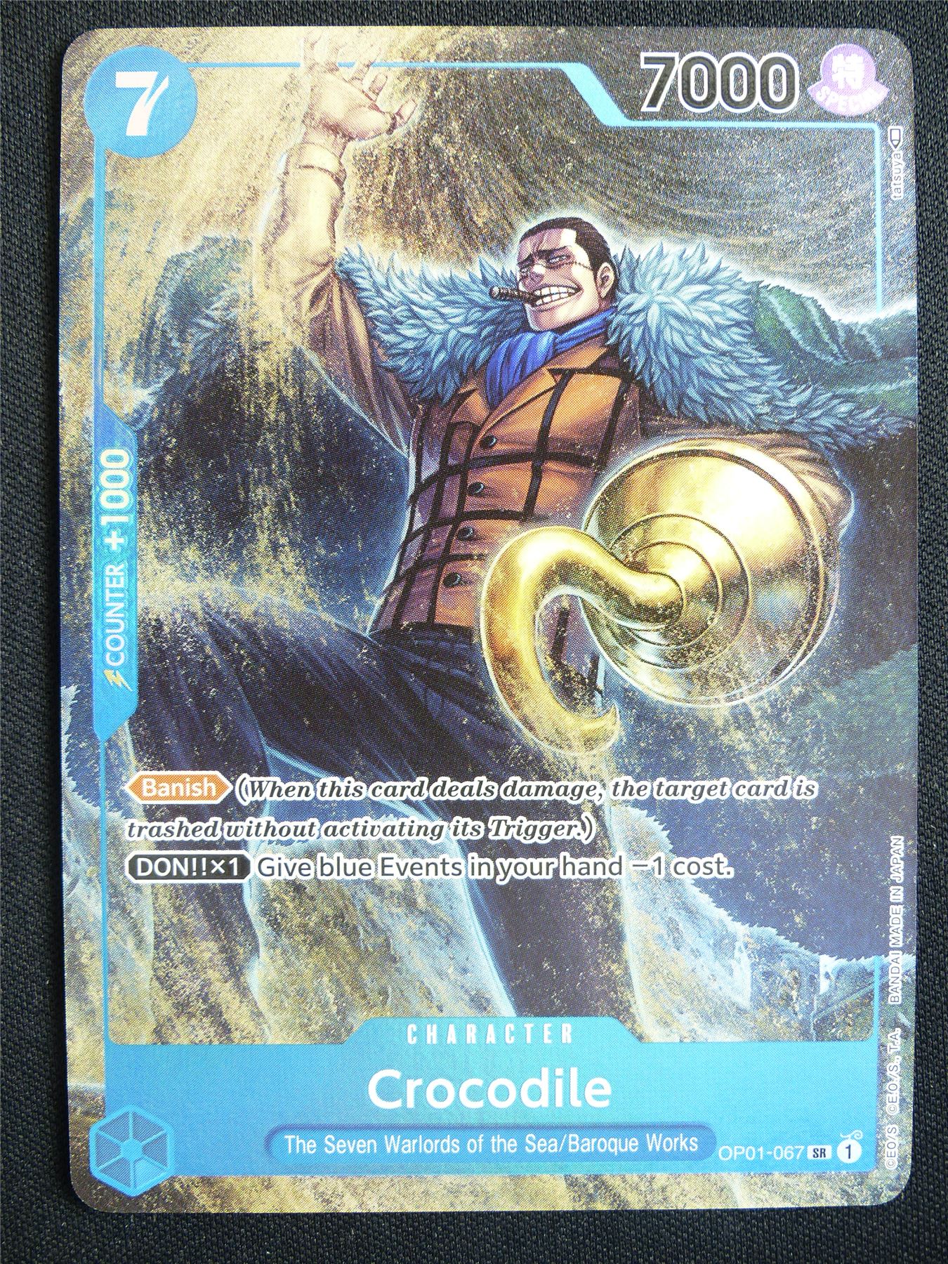 Crocodile OP01-067 SR Alt Art - One Piece Card #4R