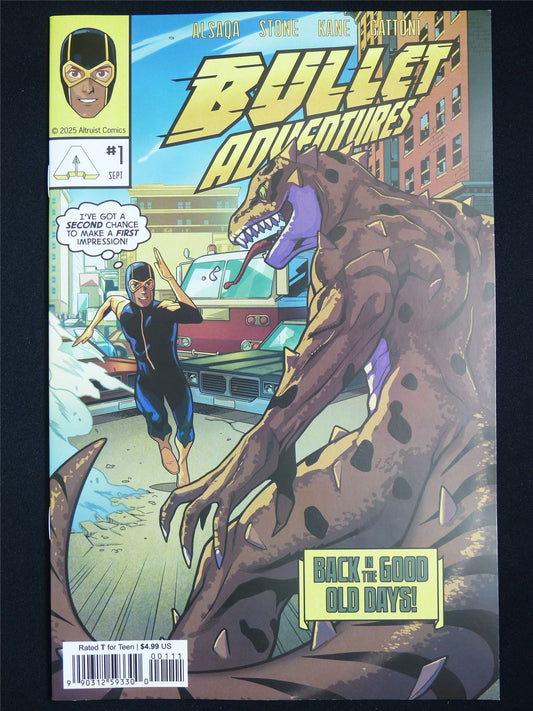 BULLET Adventures #1 - Sep 2025 Altruist Comic #44G