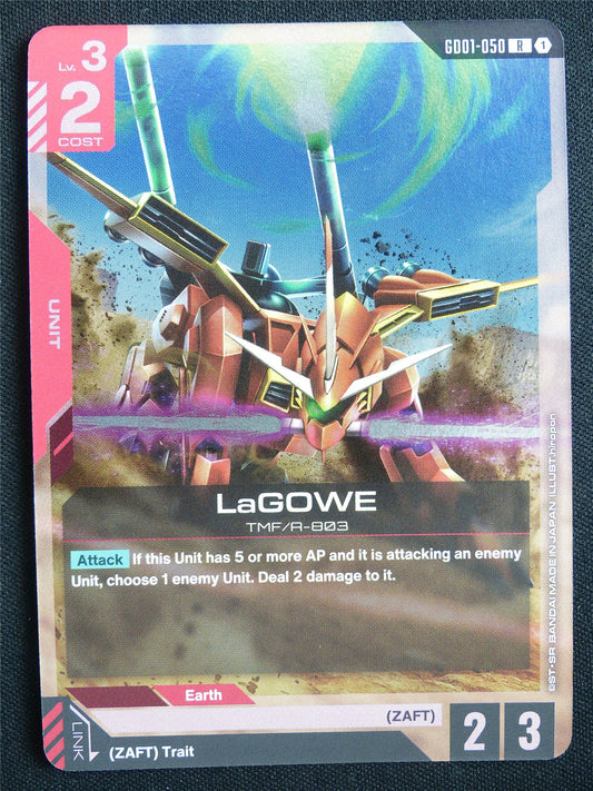 LaGOWE GD01-050 R - Gundam Card #52