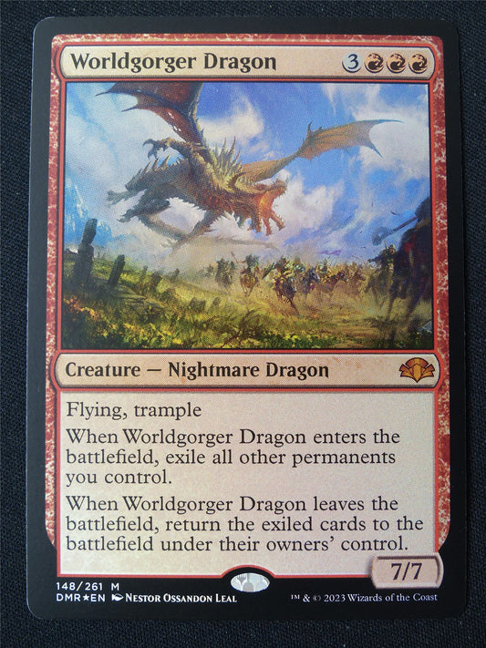 Worldgorger Dragon Foil - DMR - Mtg Card #1YL