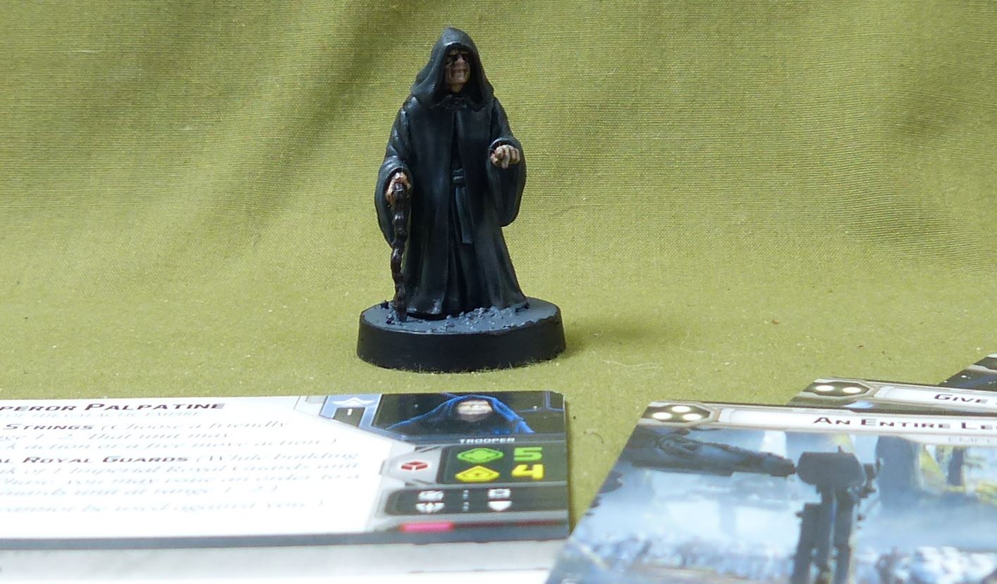 Emperor Palpatine painted - Galactic Empire - Star Wars Legion #1UE