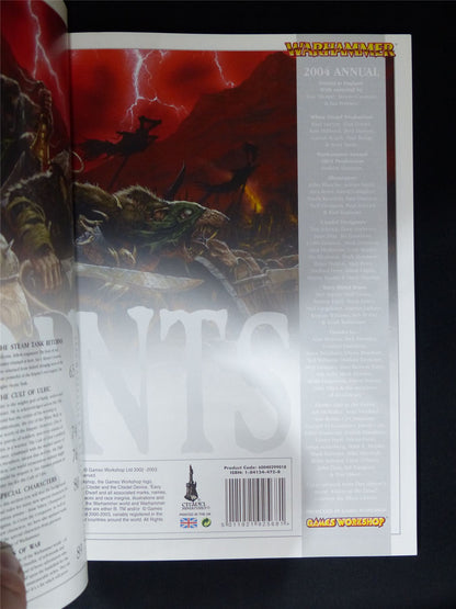 White Dwarf: Warhammer 2004 Annual Softback - Warhammer Old World #1HP