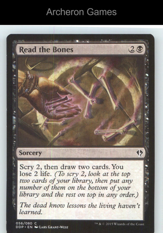 Read the Bones DDP 56 C MTG Card NM/EX+