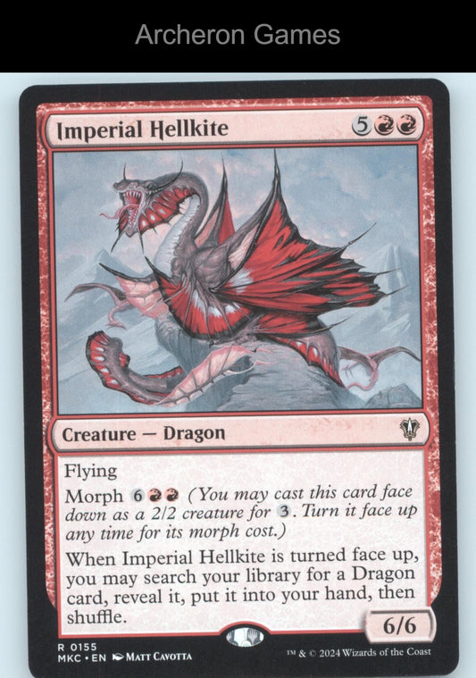 Imperial Hellkite 155 R MTG Card Commander: Murders at Karlov Manor