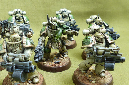 MKIII Tactical Squad set of 11 painted - Death Guard - Warhammer Horus Heresy #K8