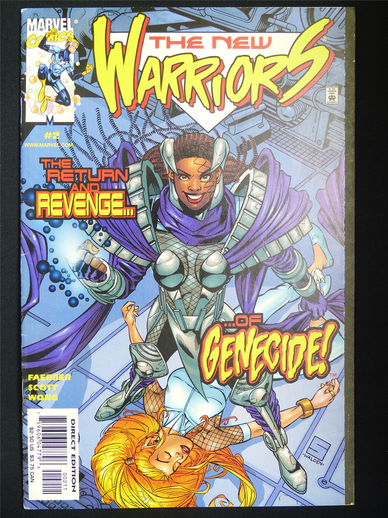The New WARRIORS #2 1999 - Marvel Comic #1HR