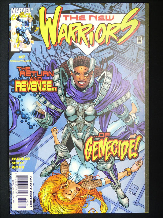 The New WARRIORS #2 1999 - Marvel Comic #1HR