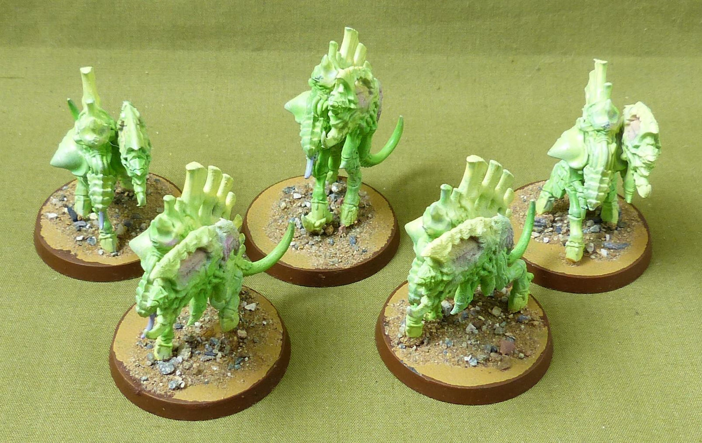 Barbgaunts painted - Tyranids - Warhammer 40K #3HO