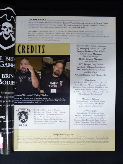 No Quarter Magazine #9 - Privateer Press