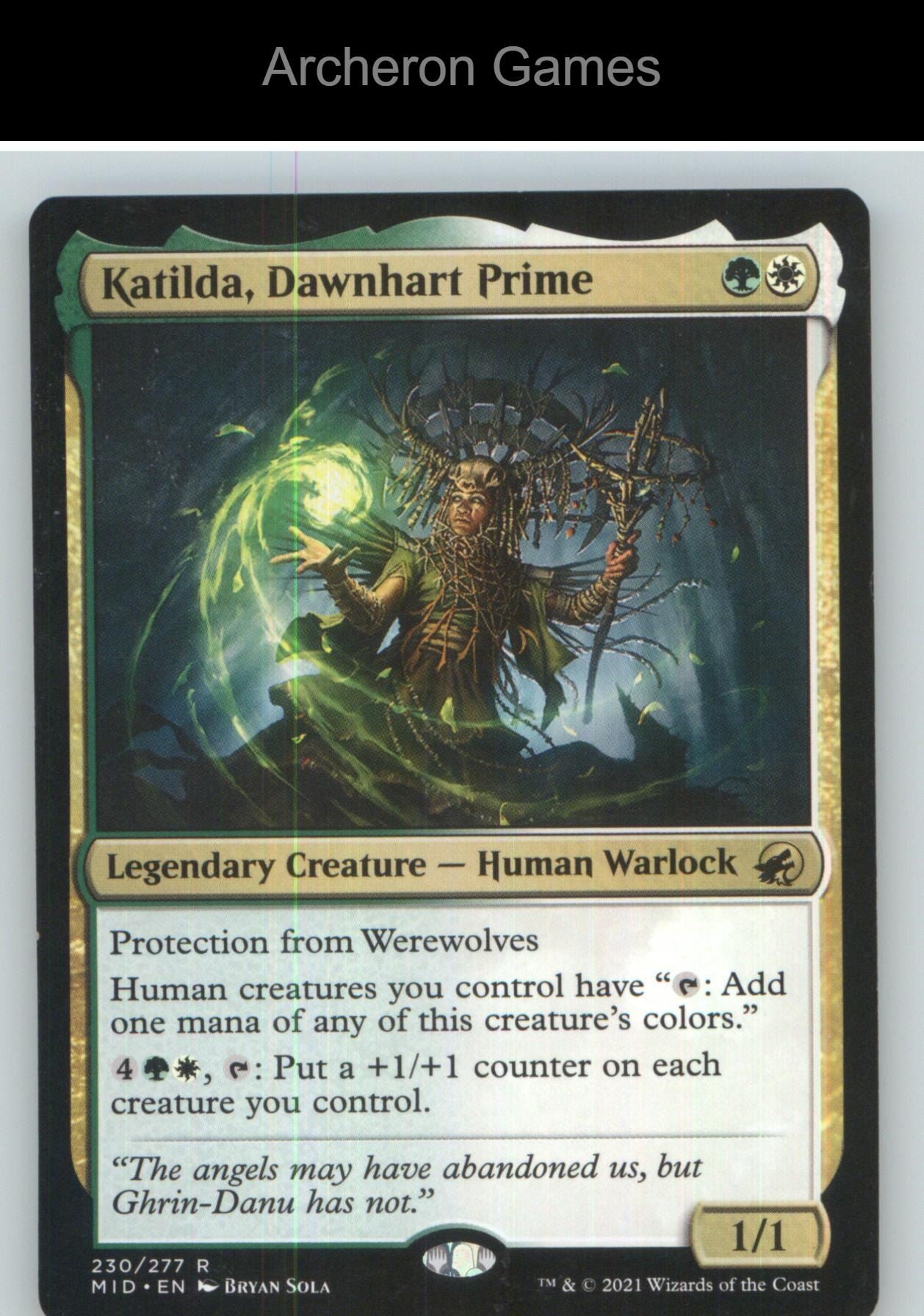 Katilda, Dawnhart Prime MID 230 R MTG Card NM/EX+